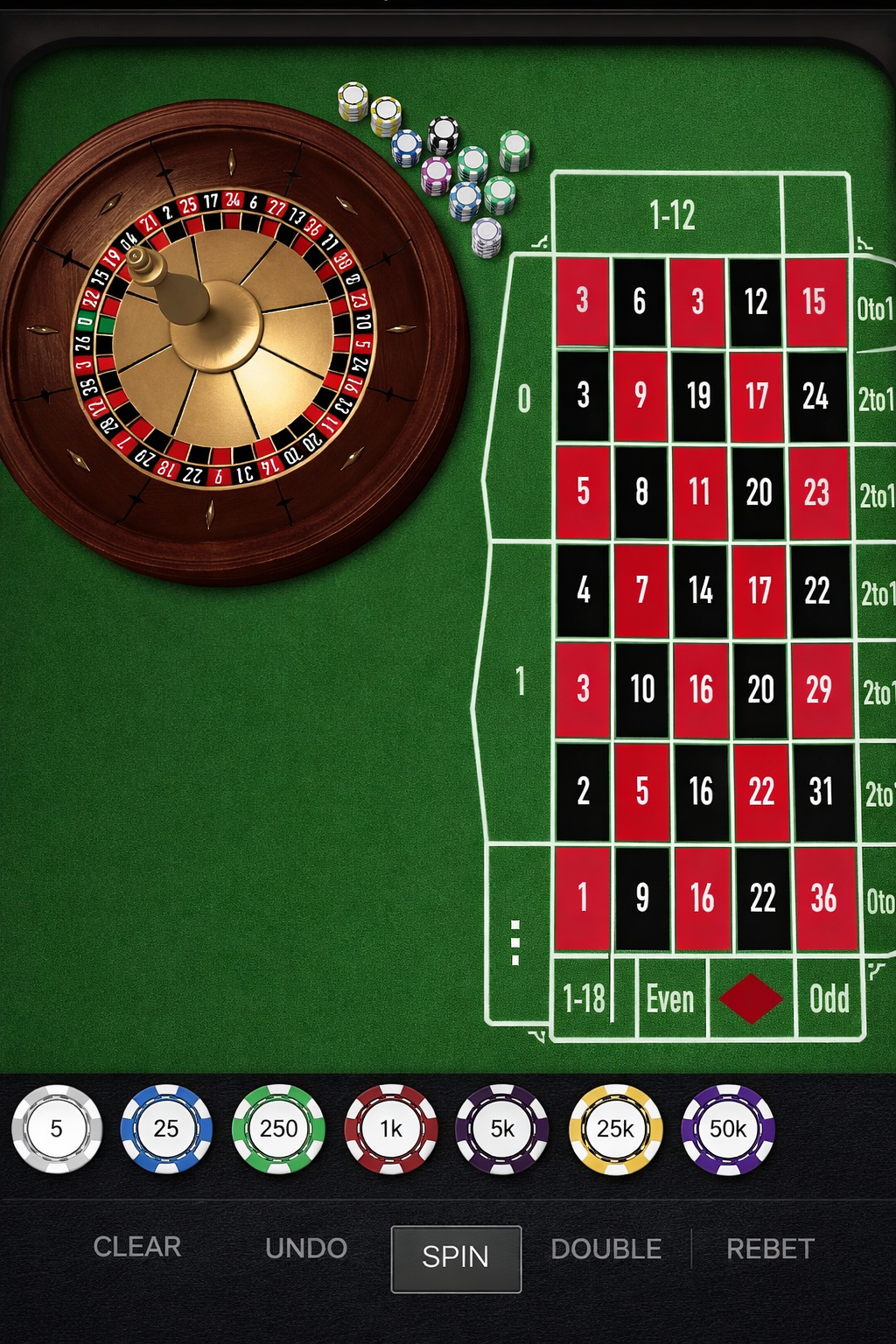 live bet game